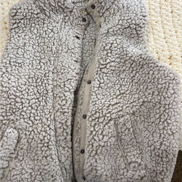 Cream Sherpa Jacket - Picture 3 of 5